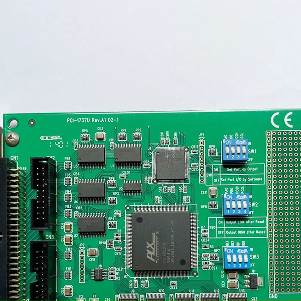 Advantech 데이터 캡처 카드 24 채널 디지털 I/O 입출력 PCI-1737U Rev.A1