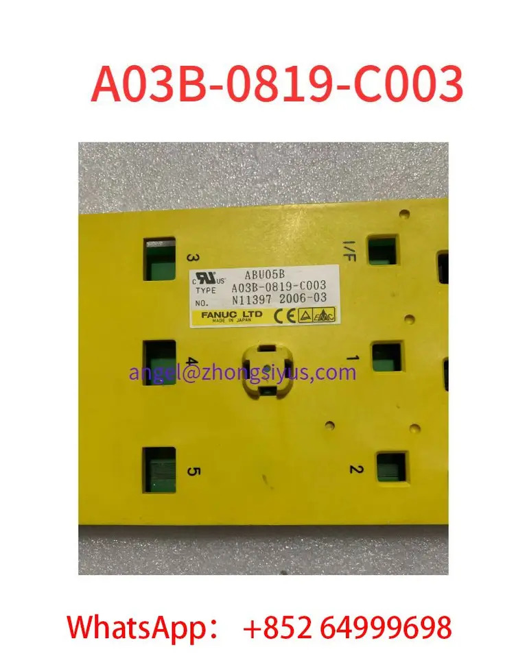 A03B-0819-C003 FANUC IO 보드 모듈