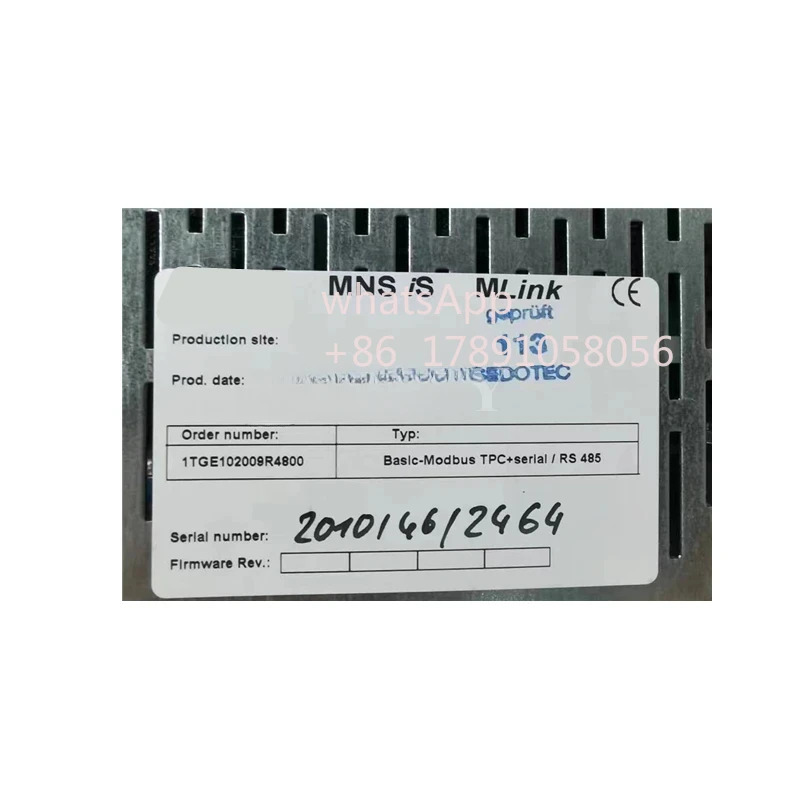 Mlink 컨트롤 유닛 1TGE102009R4800