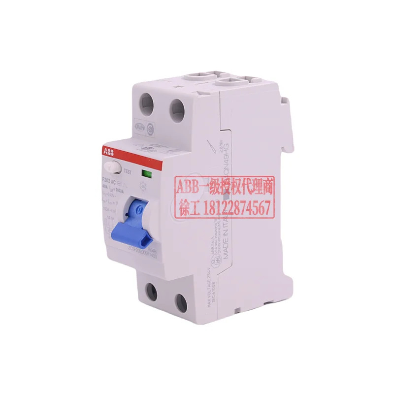 ABB 회로차단기 ELCB F202 AC-25/0.03 공급 코드 2CSF05R1250