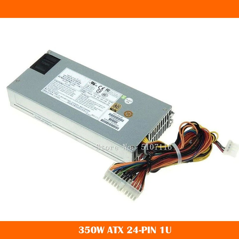 서버 전원공급장치 PSU PWS-351-1H 350W 24핀 1U 전 완전 리퍼