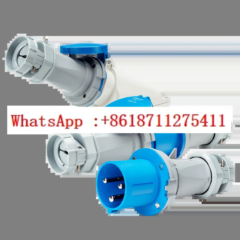 Chint 항공 플매트 카펫 러그 3코어 4코어 5코어 63A 산업소켓 IP44 암수 도킹 방수 380V 커넥터