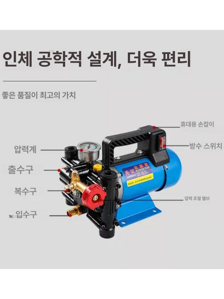 가솔린 안개분사펌프 분사기 동력분무기 고압펌프 압축 광역살수기 방제기 동력살포기 - 상세 이미지 2