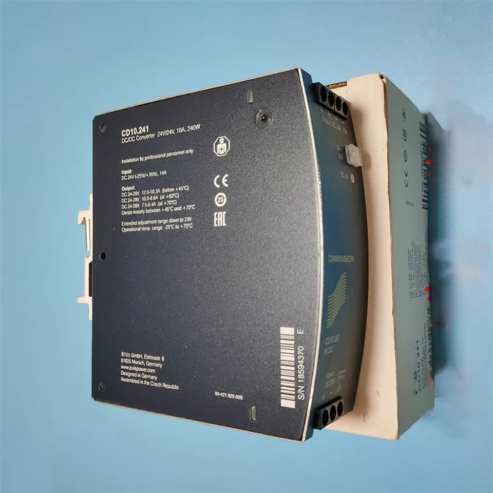 오리지널 PULS 절연 DC 컨버터 전원공급장치 CD10.241