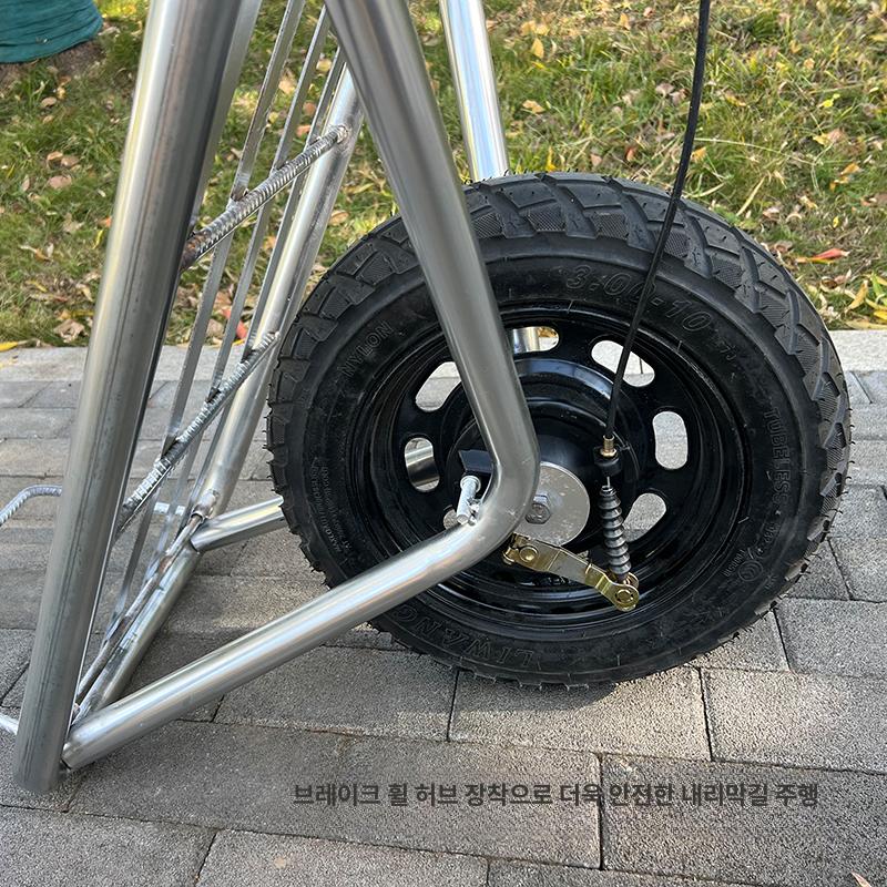 다용도 손수레 농사용 과수원 이륜차 핸드카 원예용 오픈형 현장 이륜리어카 팽창식 - 상세 이미지 4