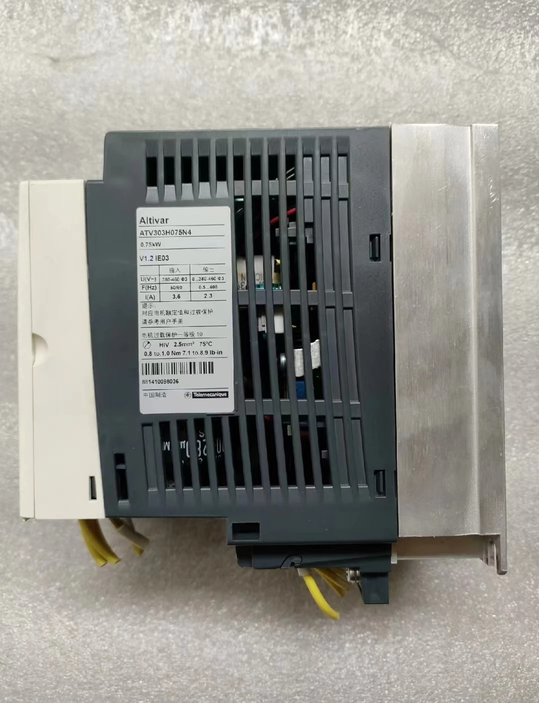 ATV303H075N4 리퍼 인버터 0.75kw-380/460v 기능 OK