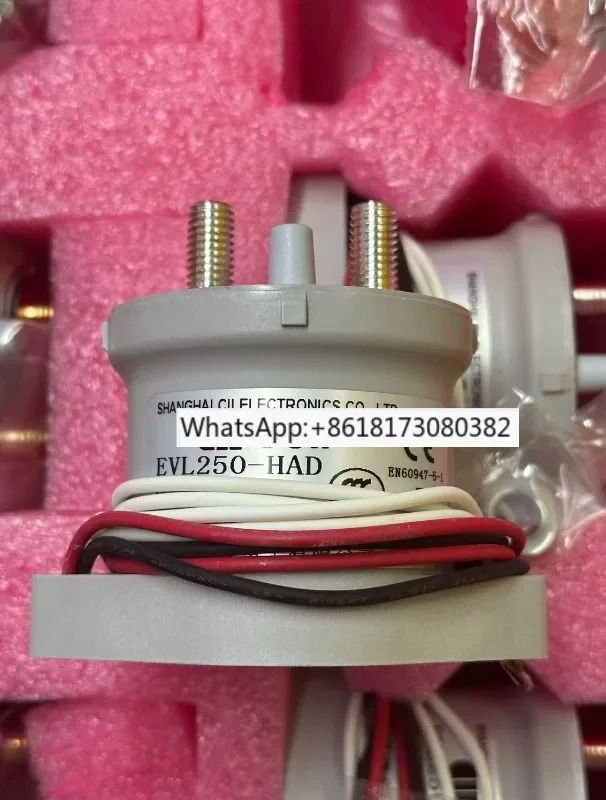SCII 고전압 DC 릴레이 접촉기 EVL250-HAD 보조 접점 250A 4 와이어