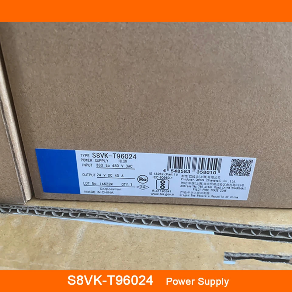 레일 타입 스위칭 전원공급장치 S8VK-T96024 DC24V 40A 출력