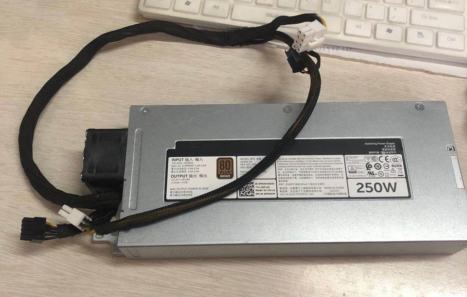 D250E-S0 Dell R230 R240 서버 전원공급장치 P59VM