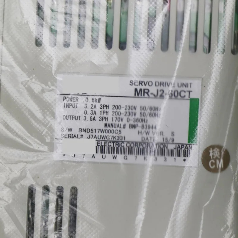 MR-J2-60CT 서보 드라이브 신