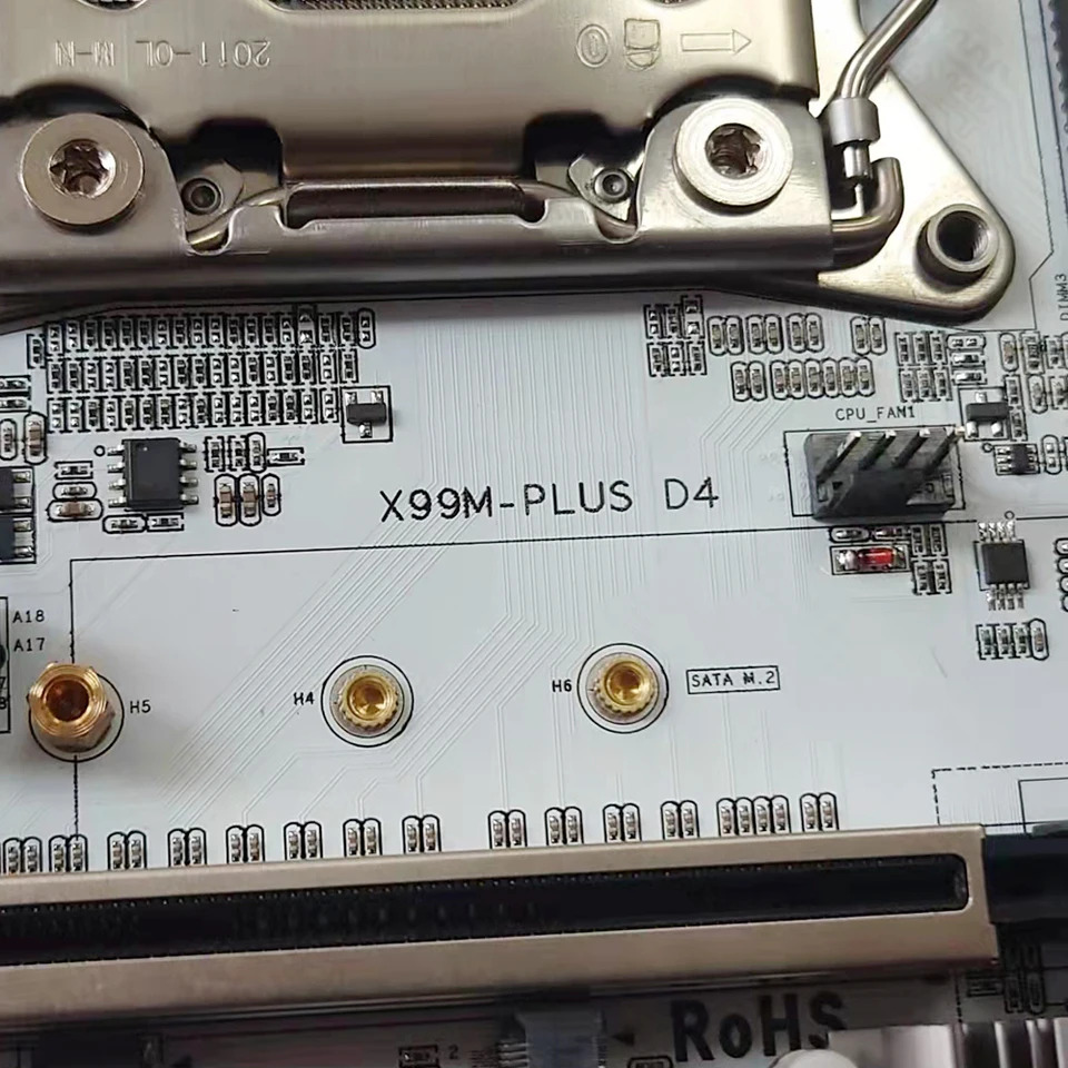 JINGYUE X99M-PLUS D4 PCI-E 3.0 마이크로 데스크탑 마더보드 X99 DDR3 128GB LGA 2011-V3