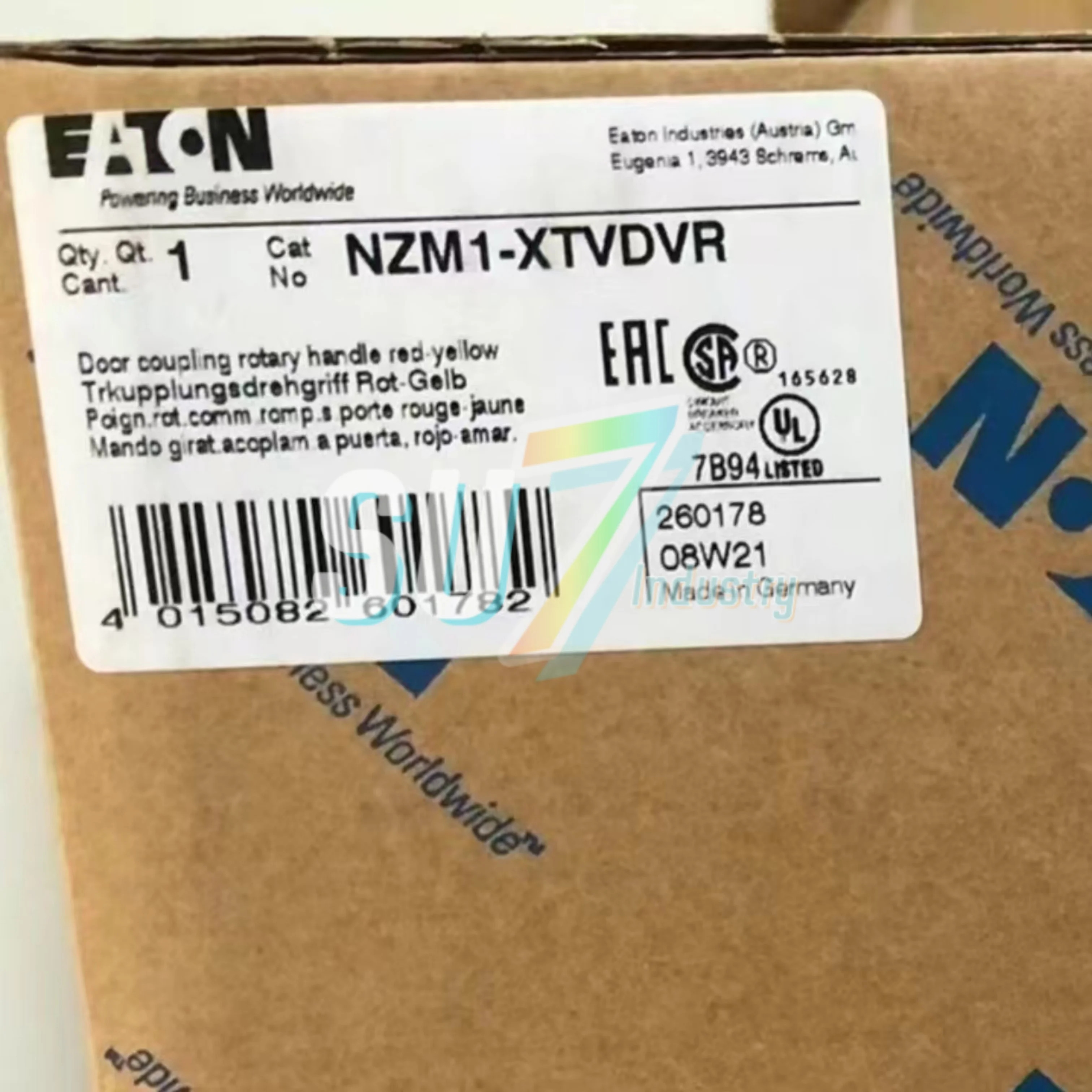 회로차단기 원본 NZM1-XTVDVR NZM1-XU24DC