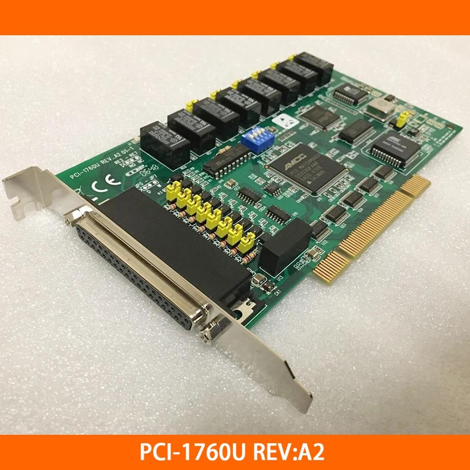 Advantechp호환CI-1760U R2 8 웨이 릴레이 출력 절연 디지털 입력 카드