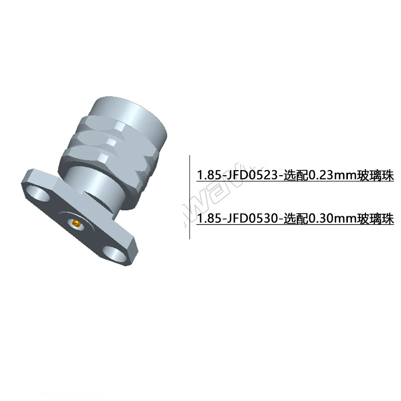 수 분리형 커넥터 1.85mm 10.2mm 2 홀 65G