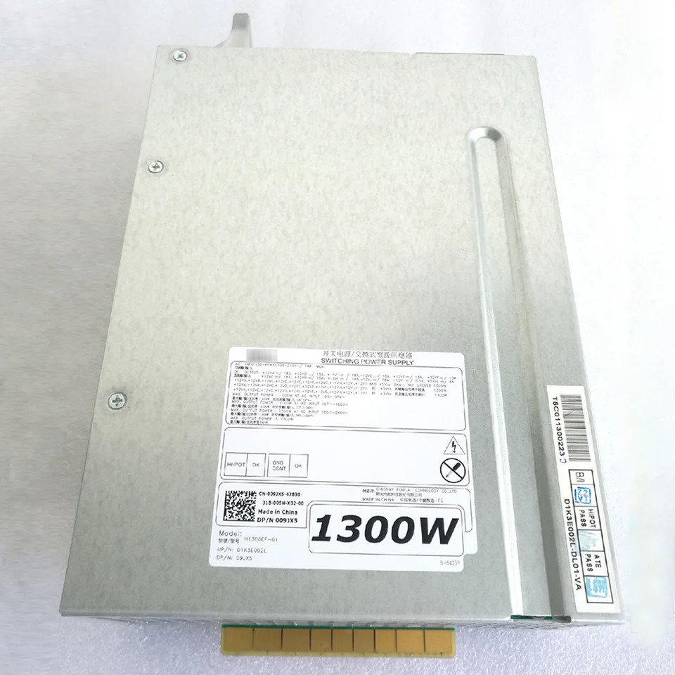 H1300EF-01 전원공급장치 D1300EF-01 09JX5 MF4N5 8VC90 DELL T7610 T7600 1300W
