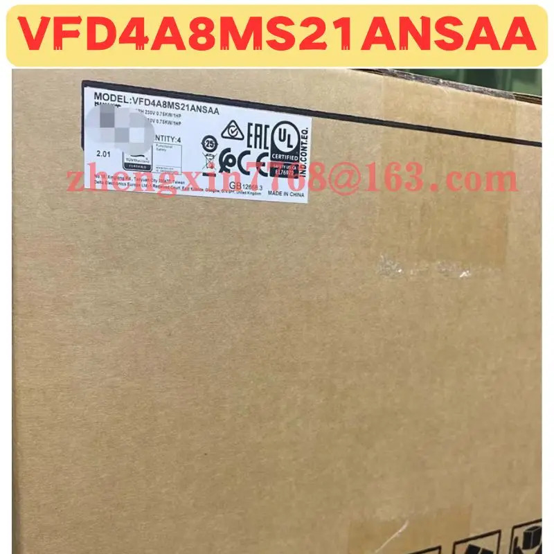 오리지널 주파수 변환기 VFD4A8MS21ANSAA