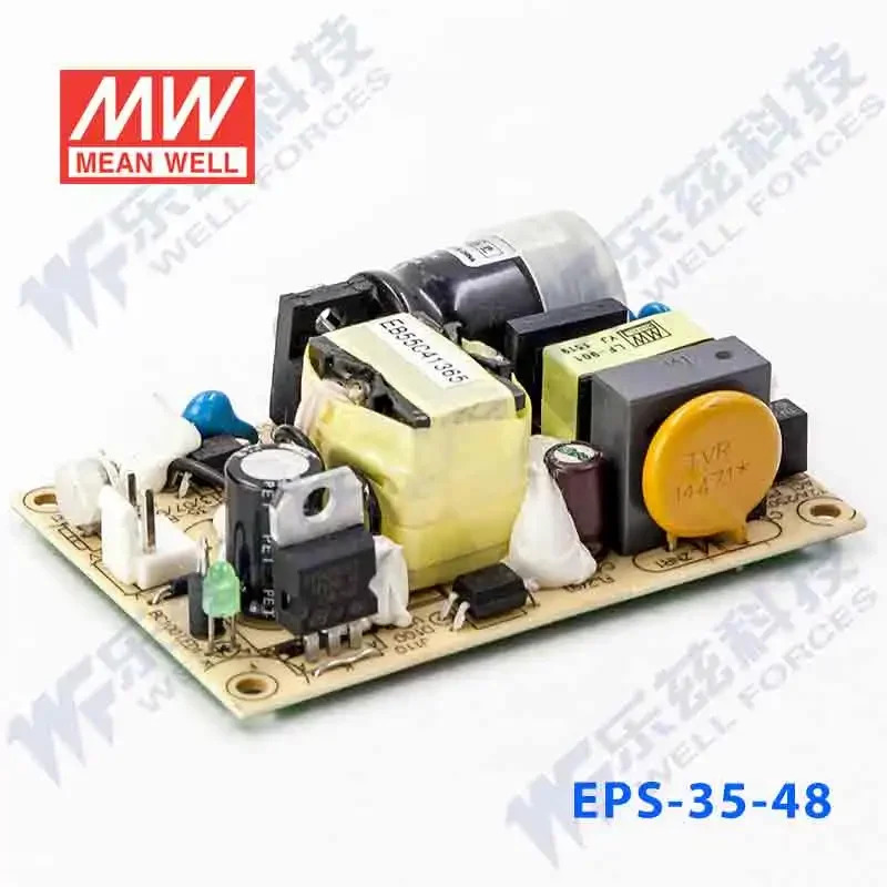 Mingwei EPS-35-48 전원공급장치 기판 PCB 베어 보드 DC 스위치 전압 조정기 대만 35W 48V 0.75A