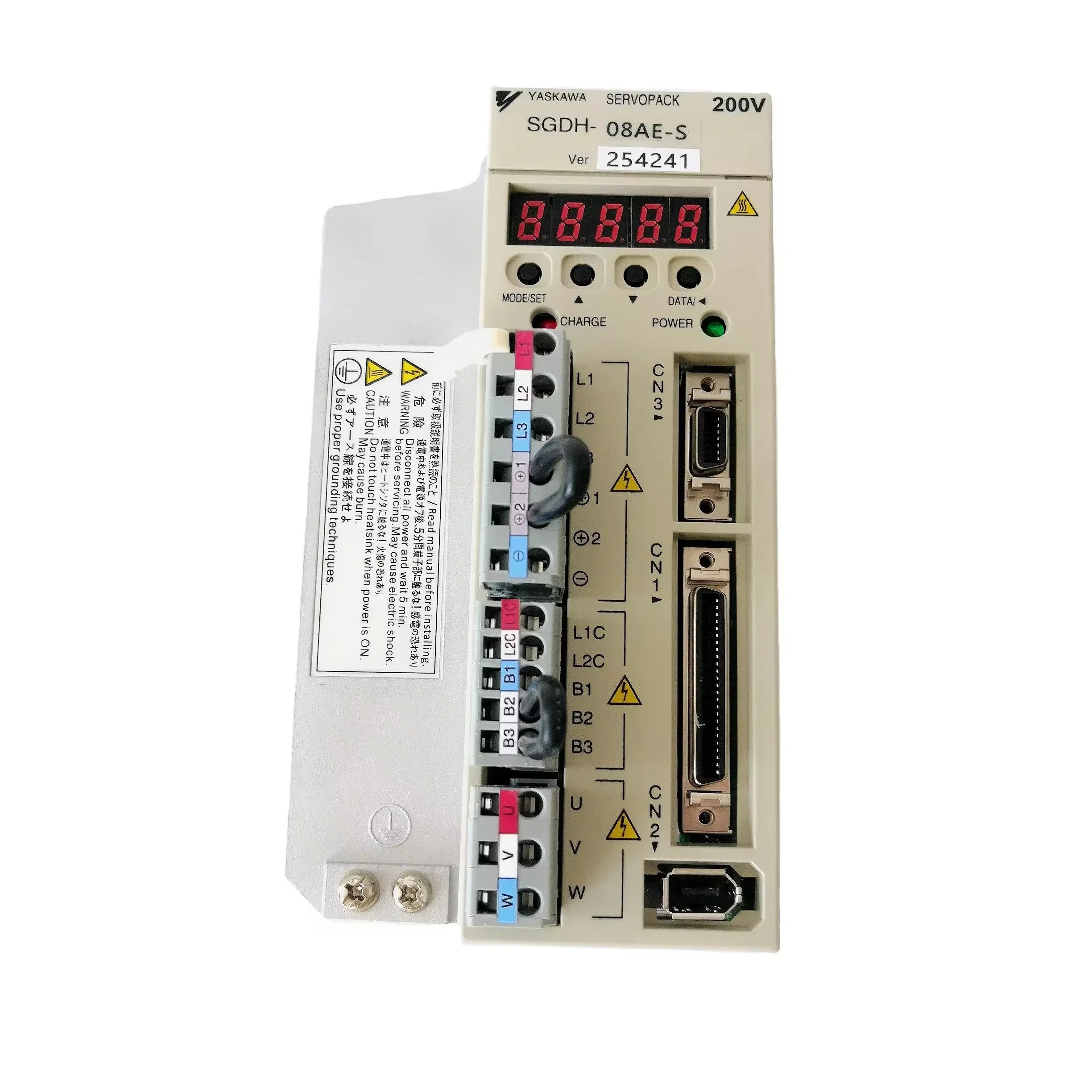 신품 SGDH-08AE-S 서보모터 야스카와
