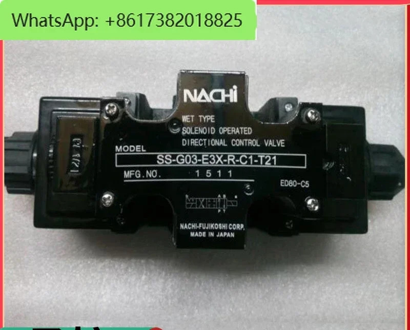 NACHI 솔레노이드 밸브 SL-G01-A3X-GR-C1-9320D/GR-D2-5227H