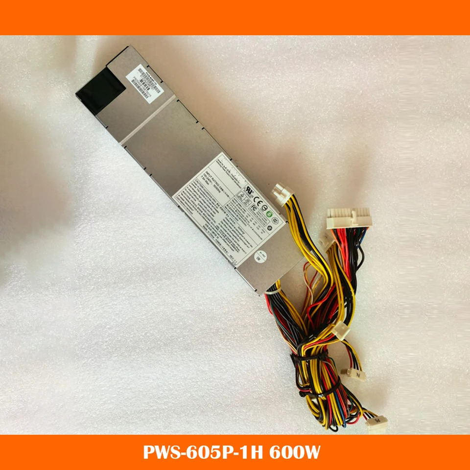 슈퍼마이크로 PWS-605P-1H 서버 전원공급장치 1U 600W