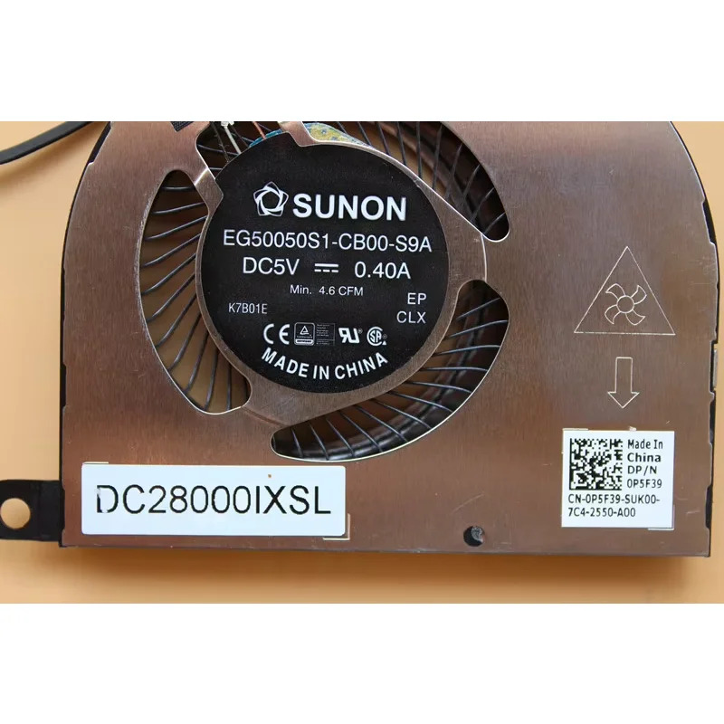 SUNON EG50050S1-CB00-S9A 냉각팬 DC 5V 4 선 서버 DC28000IXS0