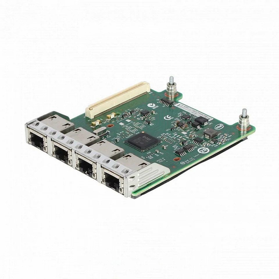 Dell I350-T4 네트워크 카드 쿼드 포트 1GbE RNDC NX3200 NX3300 R1XFC 0R 1XFC