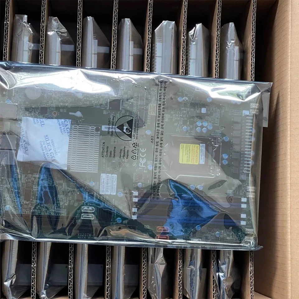 슈퍼마이크로 X12STW-TF 전WIO 서버 마더보드 C256 LGA-1200 128GB DDR4-3200MHz