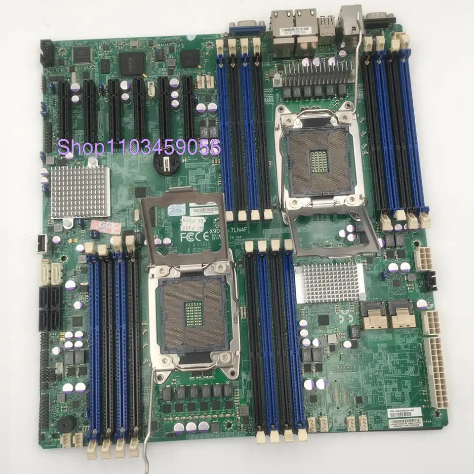 슈퍼마이크로 마더보드 X9DRD-7LN4F X79 듀얼 웨이 LGA 2011