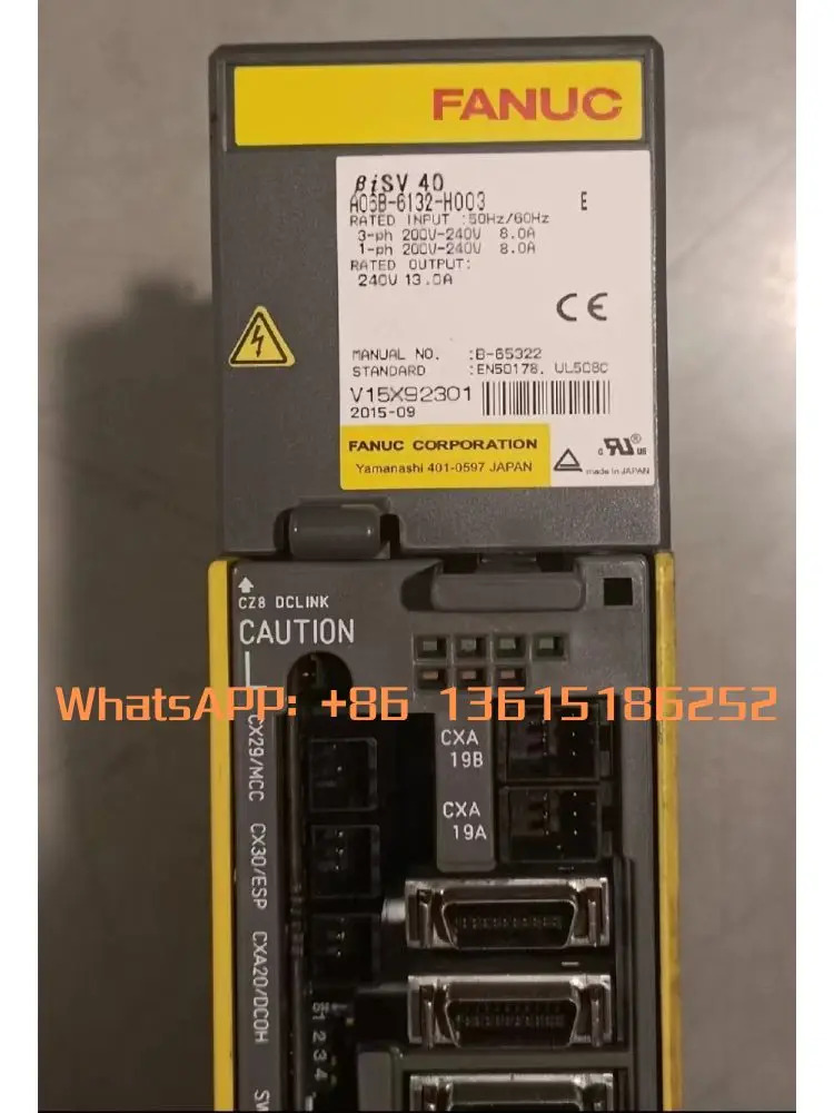 A06B-6132-H003 리퍼 드라이브 실행 기능 OK