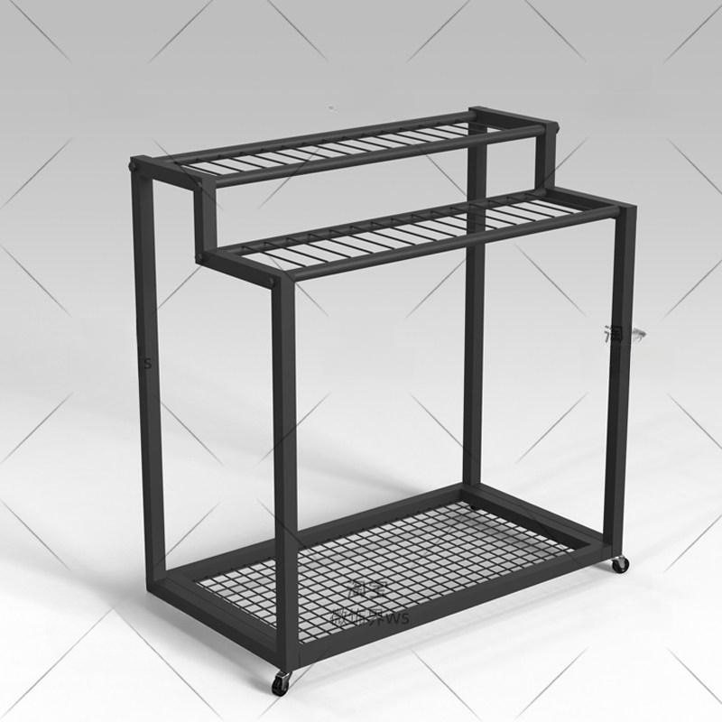 체육관 라켓거치대 스포츠 보관랙 학원 배드민턴라켓 강당 배드민턴채 수납장 정리함 - 상세 이미지 4