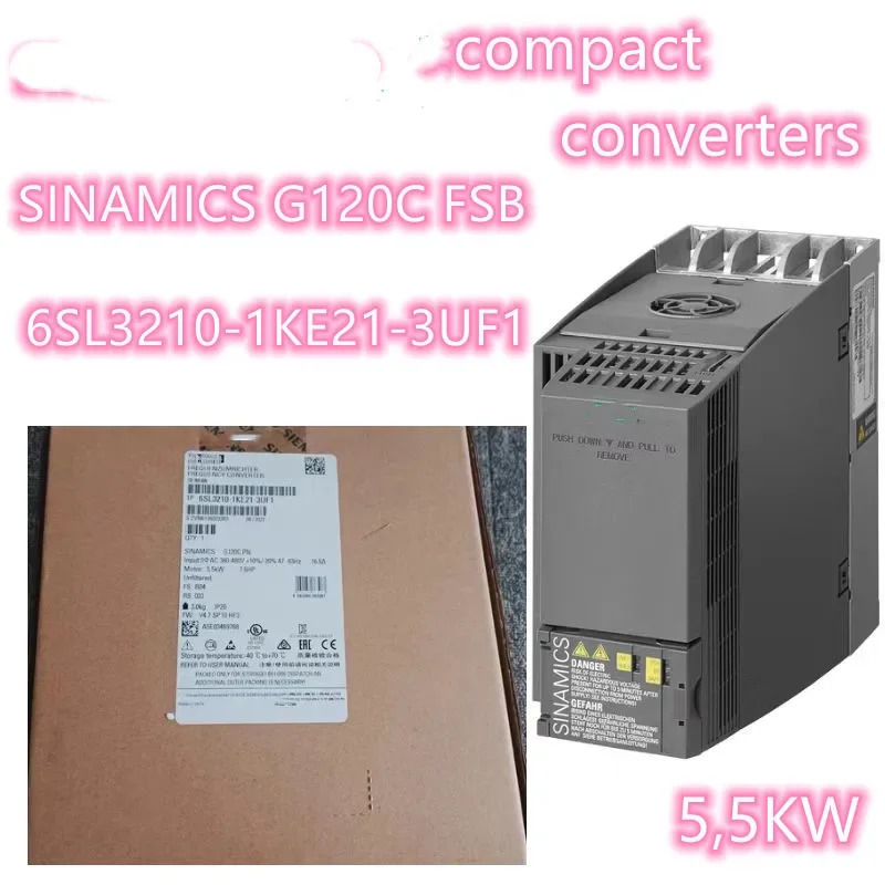 SINCS G120C FSB 정격 전력 55KW 6SL3210-1KE21-3UF1 신
