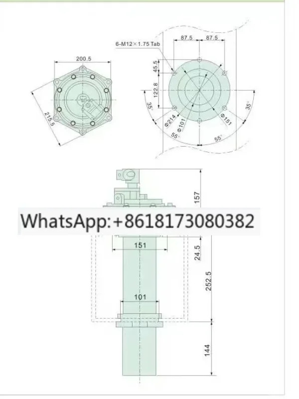 Dahe 펄스 밸브 TAE-HA 수전자기 TH-4475-M PM60 3 인치