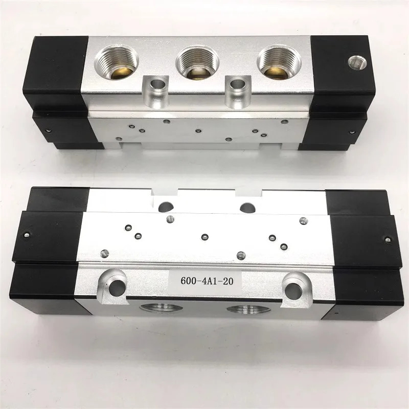 MVSC-600-4A1-20 공압 솔레노이드 밸브 2위치 5 벤트 방향 MVSC-600-4A1-25