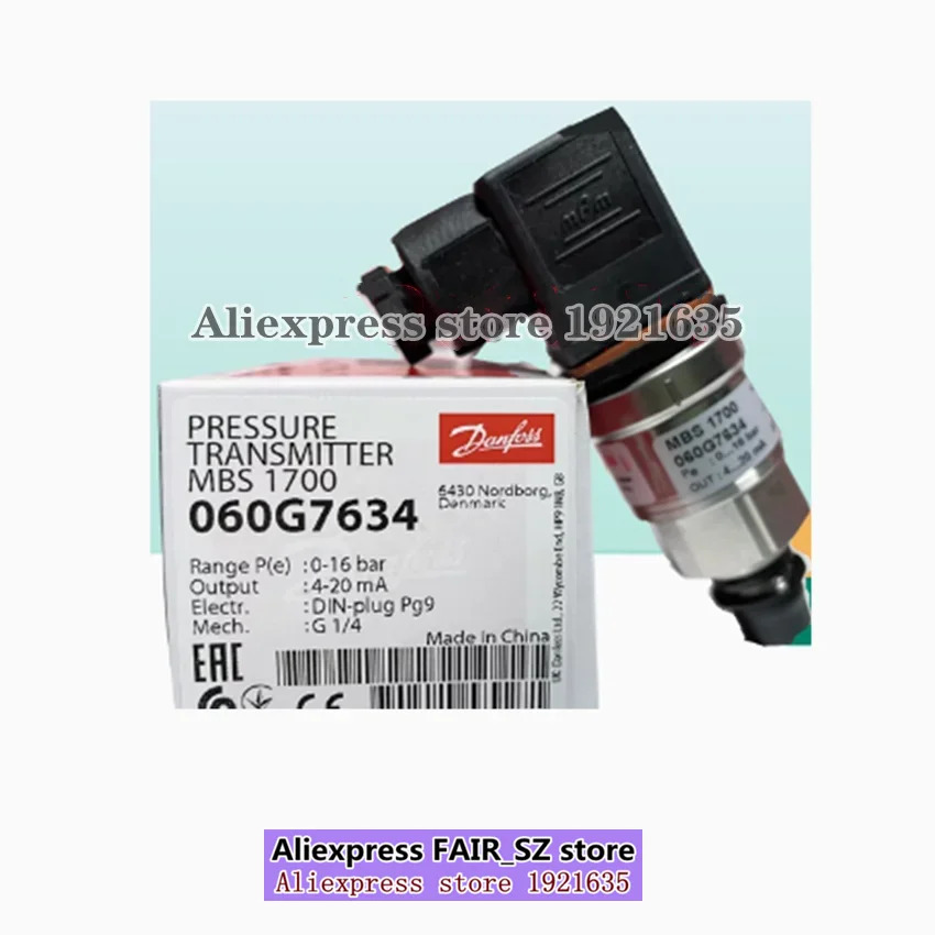 압력 트랜스미터 MBS1700 060G7631 060G7632 060G7633 060G7634 060G7635 060G7636