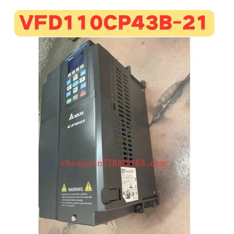 리퍼 주파수 변환기 VFD110CP43B-21 정상 기능 완료 VFD110CP43B 21