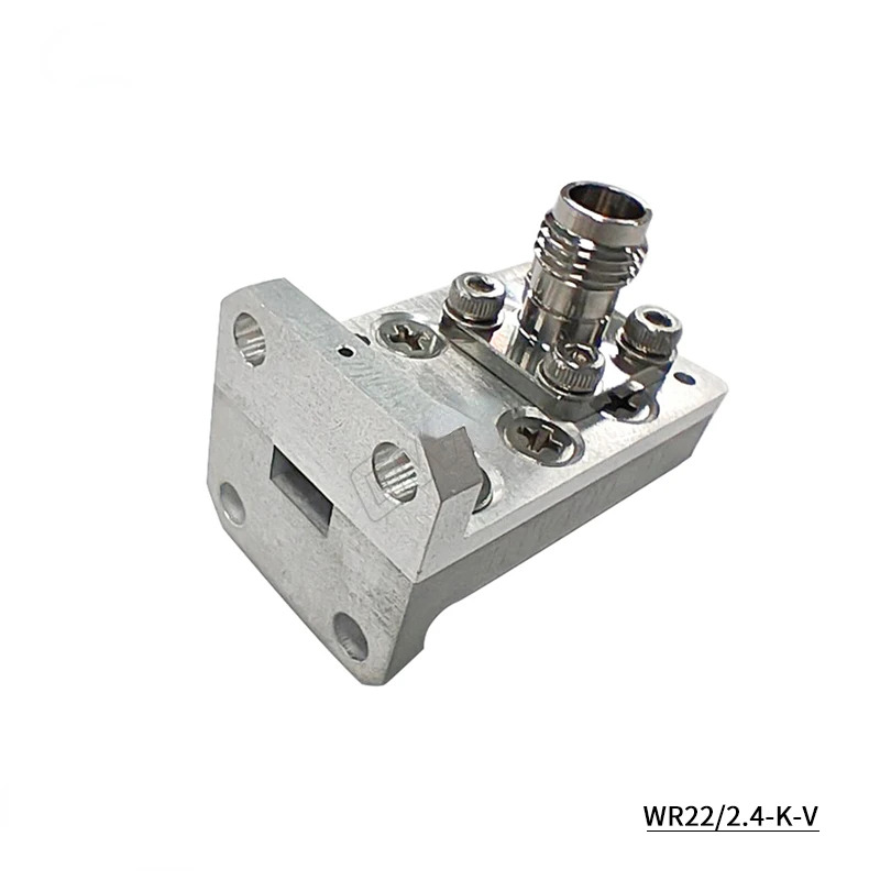 WR22-2.4mm 암컷 직각 웨이브 가이드 동축 컨버터 30GHz