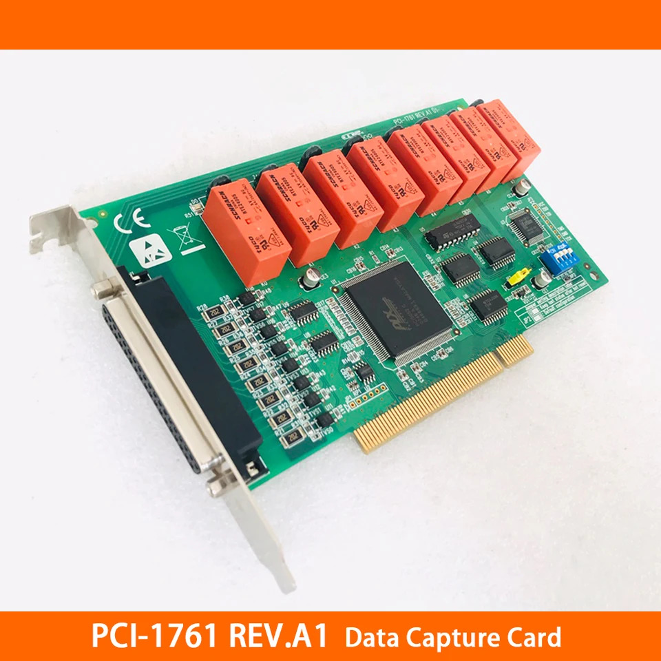 Advantech 데이터 캡처 카드 8 릴레이 출력 PCI-1761 REV.A1