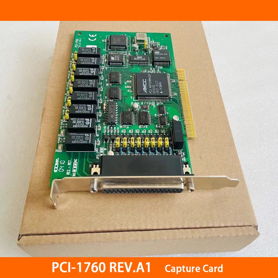 Advantech 데이터 캡처 카드PCI-1760 REV.A1 8채널 릴레이 IDI 범PCI 카드