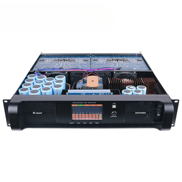 프로 가라오케 DSP22000Q 4 채널 5000 와트 TD DSP
