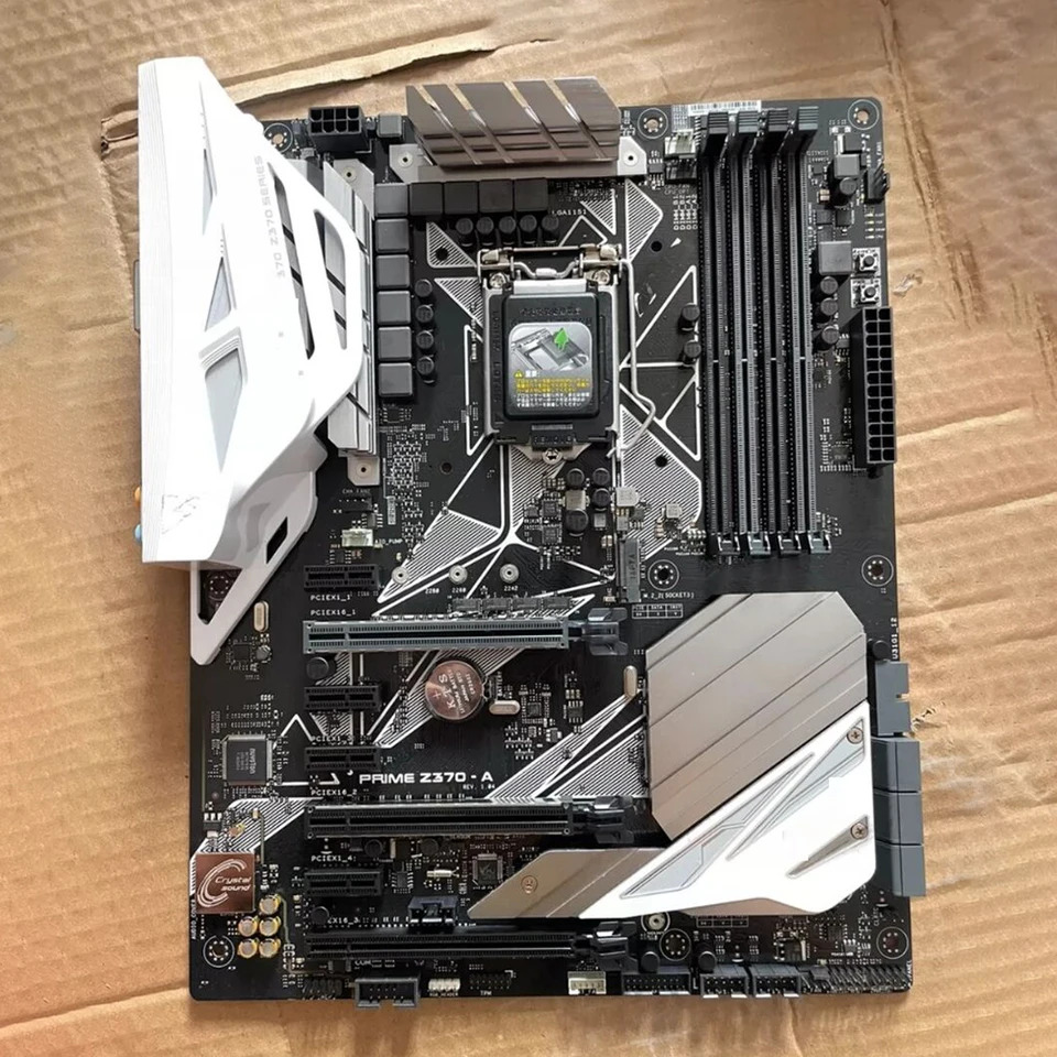 A-S-U-S 데스크탑 컴퓨터 마더보드프라임 Z370-A LGA1151 DDR4 M.2 SATA3
