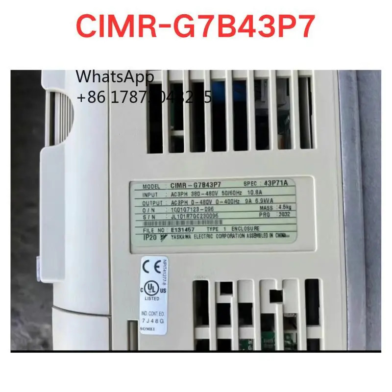 리퍼 CIMR-G7B43P7 서보 드라이버 기능 OK