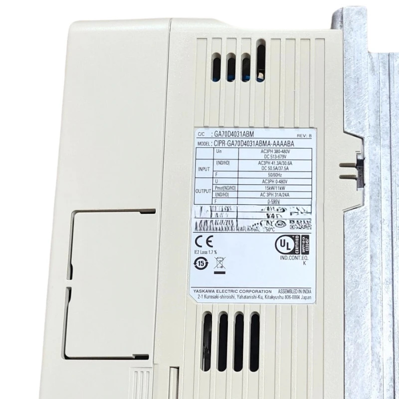 새 Yaskawa CIPR-GA70D4031ABMA-AAAABA 인버터