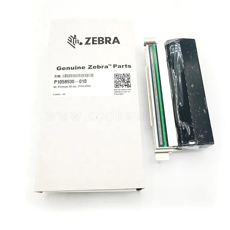 P1058930-010 열전사 프린트 헤드 Zebra ZT410 ZT411 300DPI