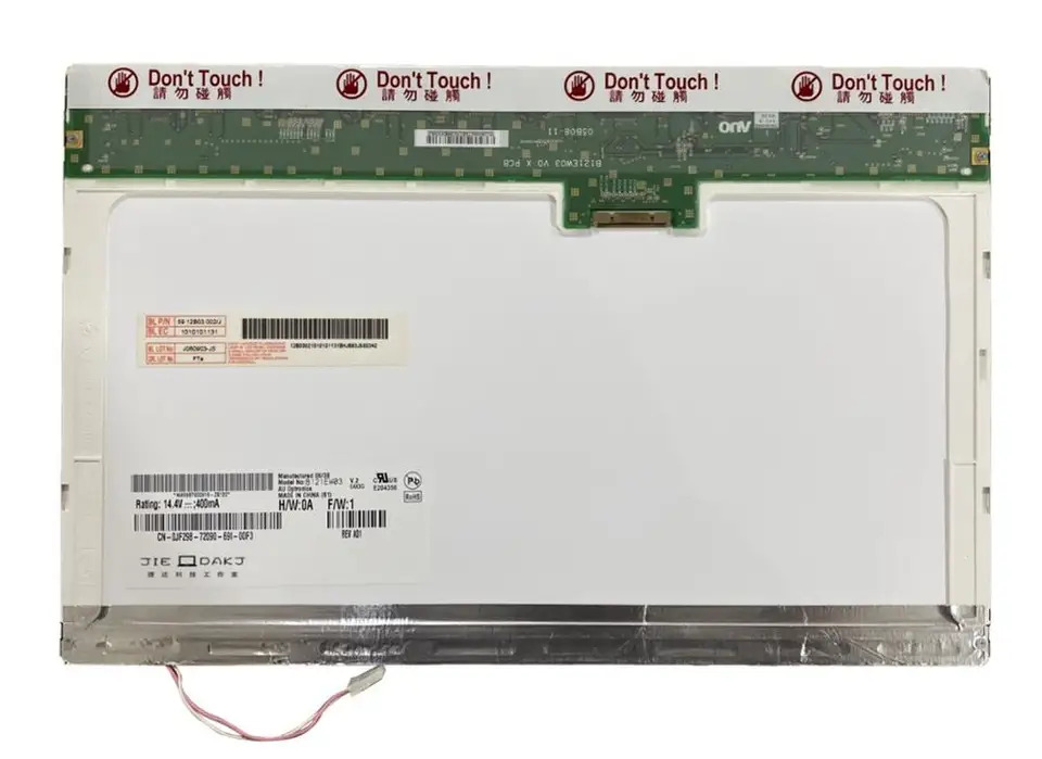 오리지널 노트북 LTN121W1-L03 B121EW03 N121I3-L01 IBM X200 X201 X200S
