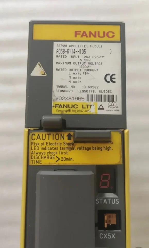 CNC 시스템 기계A06B-6114-H105 리퍼 서보 드라이브 모듈