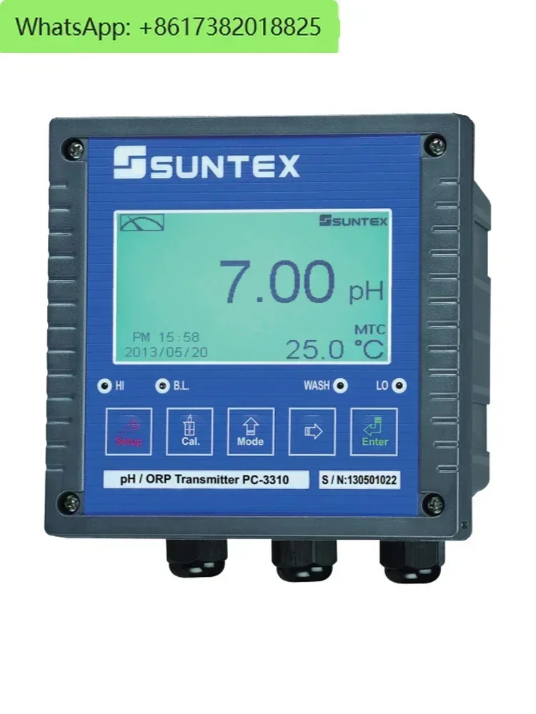 SUNTEX PH 측정기 PC-3310/PC-3310-RS 수질 pH 검출기 프로브