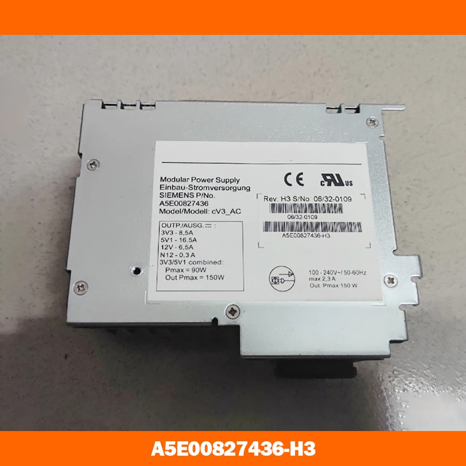 CV3AC 오리지널 지멘스 IPC 전원공급장치 A5E00827436-H3