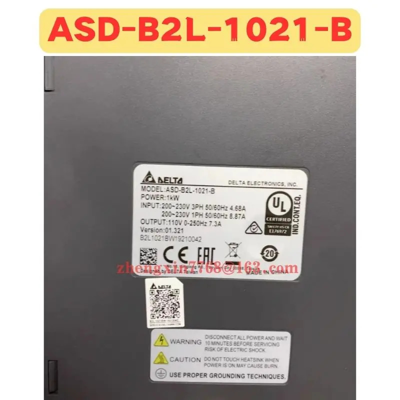 리퍼 서보 드라이브 ASD-B2L-1021-B ASD B2L 1021 B 정상 기능 완료