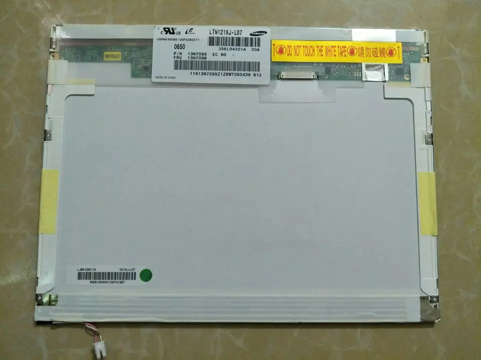오리지널 LTN121XJ-L07 HT121x01-101 N121X5-L06 X60 X61 화면
