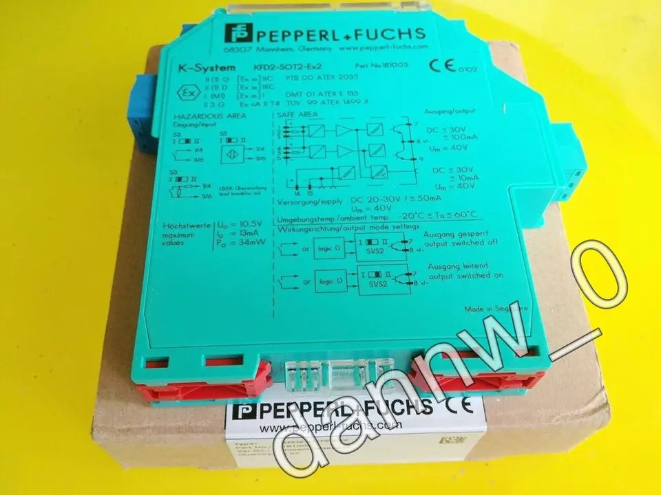오리지널 Pepperl Fuchs P F KFD2-SOT2-EX2 내 신
